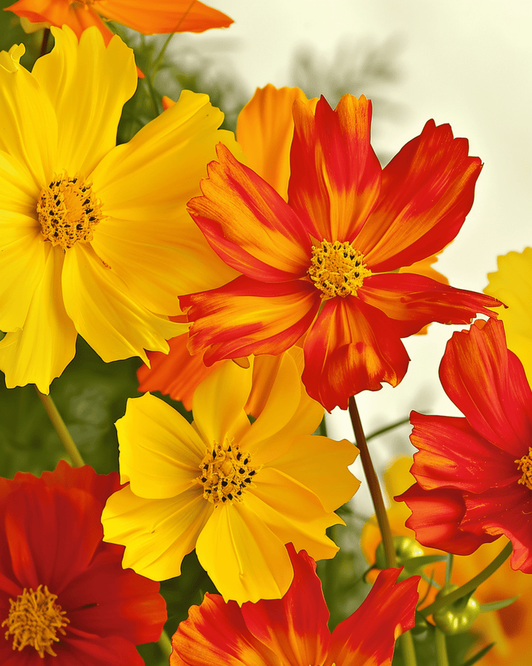 Le cosmos (Cosmos bipinnatus) se cultive facilement à partir de graines — une fleur idéale pour les débutants