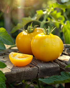 Yellow Tomato Seeds Solanum Lycopersicum Golden Boy F1 Hybrid