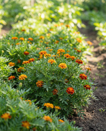 French Marigold Green Manure Bonita 50g (Tagetes patula) – annual green manure seeds from SeedsChoice